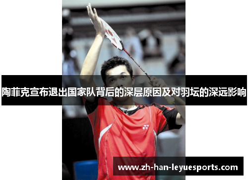 陶菲克宣布退出国家队背后的深层原因及对羽坛的深远影响